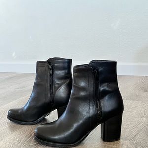 Frye Addie Double Zip Leather Boots